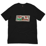 Black Damon Darling Dollar Exclusive Tee with a dollar-bill graphic.